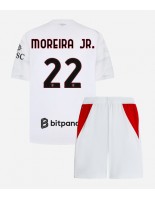 AC Milan Diego Moreira #22 Venkovní dres pro děti 2026-27 Krátký Rukáv (+ trenýrky)